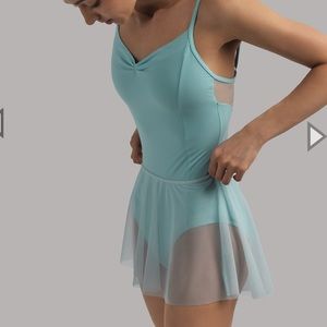 Nikolay leotard and mesh dance skirt